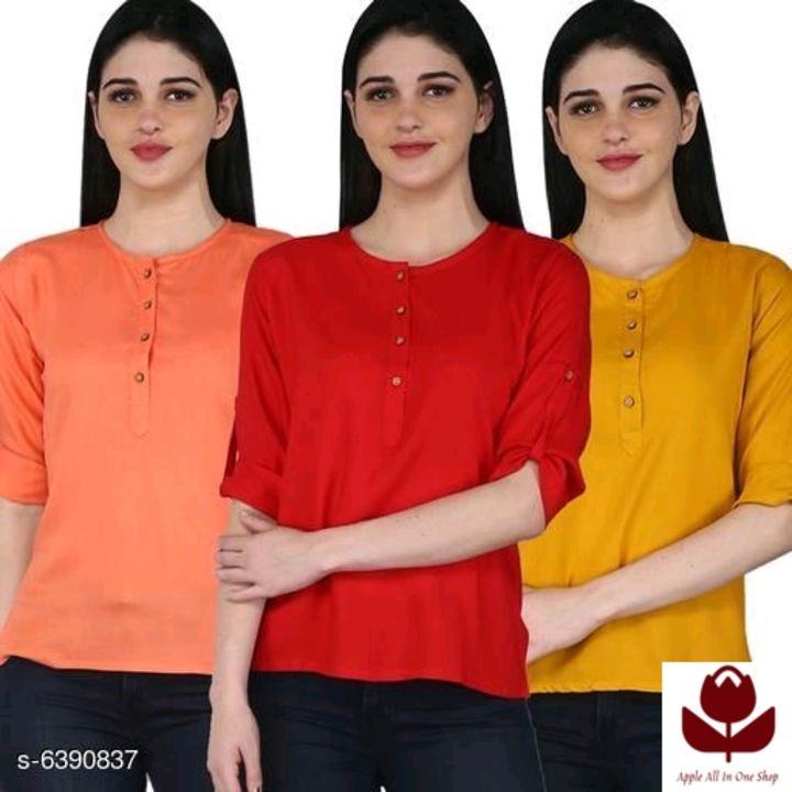 Women's Rayon Combo tops uploaded by ANJAL on 7/1/2021