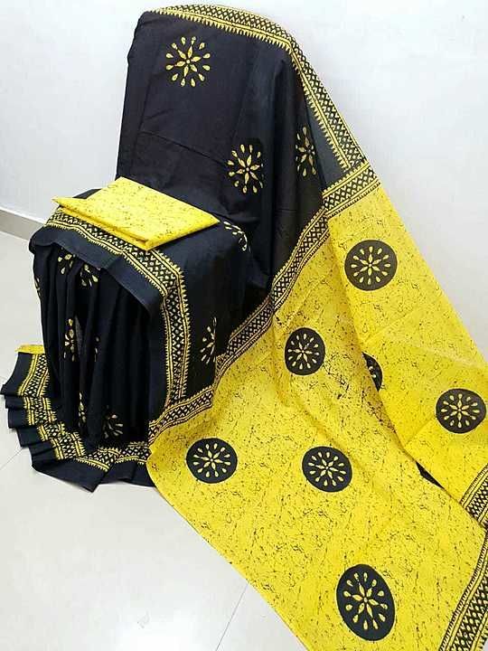 Cotton Sares mumul cloth uploaded by Ashish handicraft on 8/18/2020
