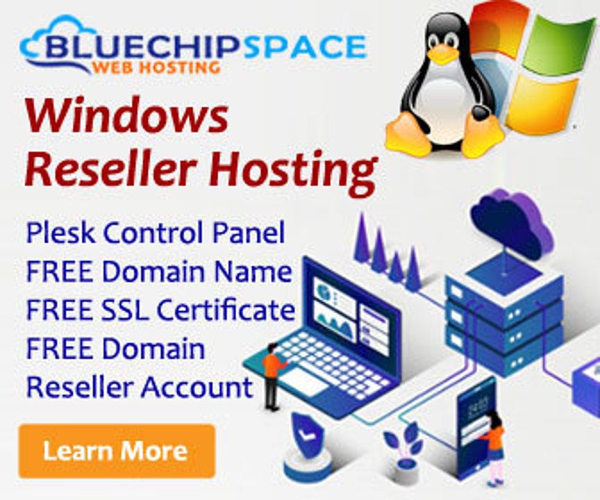 Windows reseller hosting uploaded by business on 8/18/2020