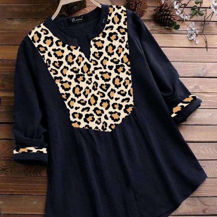 Cotton animal print top uploaded by Bluish Boutique on 7/1/2021