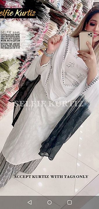 Selfie Kurtiz🤳👗
a Women's Pride🥳

🧣Make the most out this summer🧥
👉with Selfie Summer Kurtis👗 uploaded by Nakhrang store on 8/18/2020