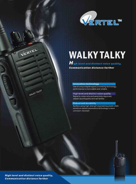Vertel Walky- talky LF radio uploaded by business on 7/1/2021