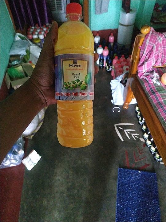 Yellow floor cleaner uploaded by Aaradhya industry on 8/18/2020