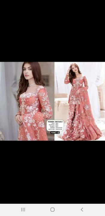 Designer dress uploaded by Nabeeha businesses  on 7/1/2021