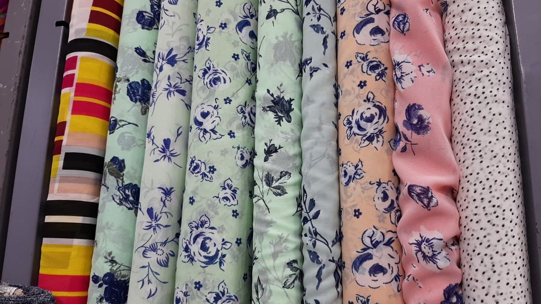 Georgette fabrics uploaded by magic materials on 7/1/2021