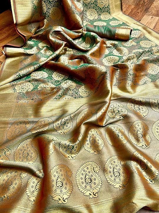 A NEW SOFT BANARASI SILK SAREE LAUNCHED, SINGLE PRODUCT WHICH WILL RULE THE MARKET.


*SOFT SILK SAR uploaded by Fashion world  on 5/27/2020