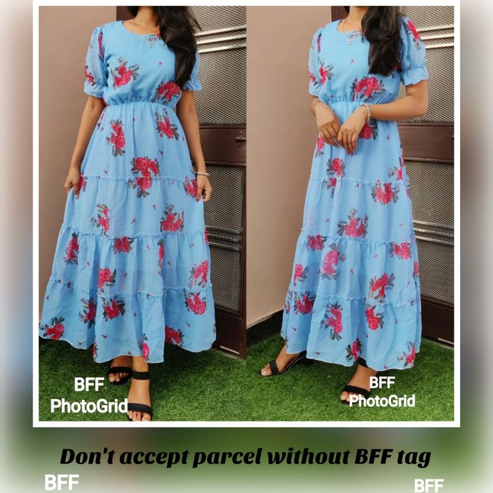 Frock sleeve dress uploaded by Bluish Boutique on 7/2/2021