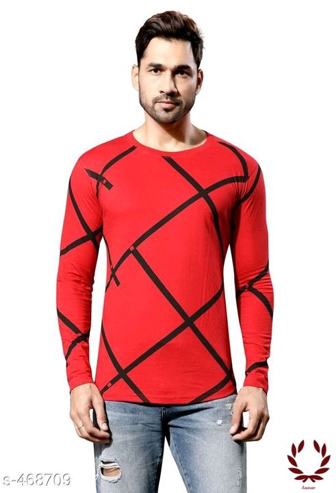 Mens Cotton Printed Partywear T-Shirts  uploaded by Shop Anything store on 7/2/2021