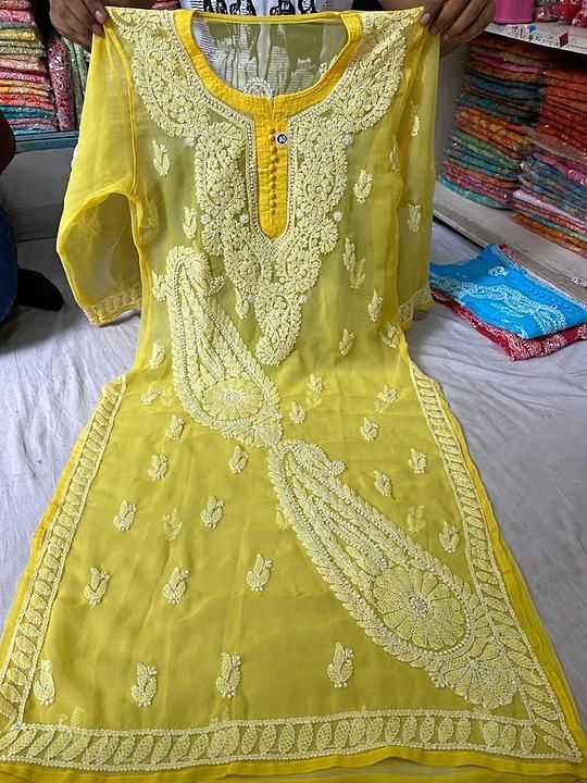 Double bota kurti
 uploaded by Lucknowi Chicken kari clothes on 8/18/2020