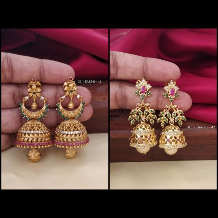 Jhumka uploaded by Sai fashion jewelry and Collections on 7/2/2021