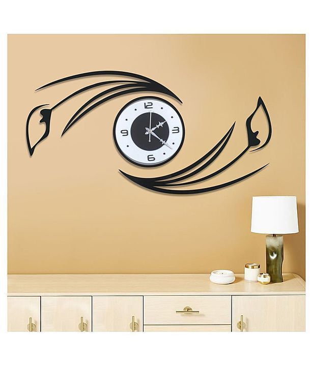 Vasnai Designer Acrylic wall clock size 60x60cm one year warranty uploaded by Prathana Distributors on 8/18/2020