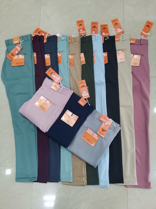 LAYCRA FANCY COLOURS PANTS uploaded by Men's & women fashion garments on 7/2/2021