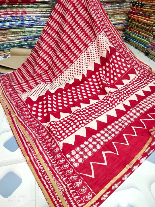Soft Cotton Saree uploaded by Clothes on 7/2/2021