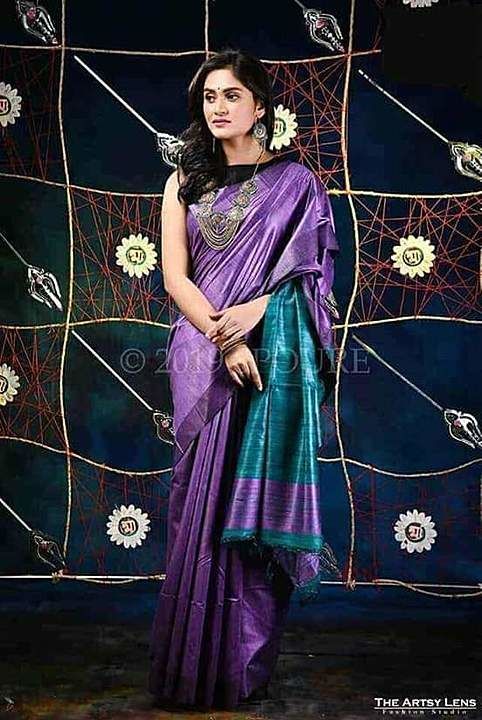 Post image 100% silk Saree size length 5.50 meters silk fabric blouse 90 cm