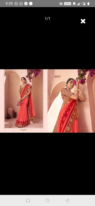 Post image I want 1 Pieces of Sarees.
Chat with me only if you offer COD.
Below is the sample image of what I want.