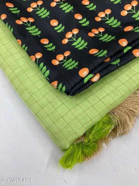 Jute tissue sarees uploaded by business on 7/2/2021