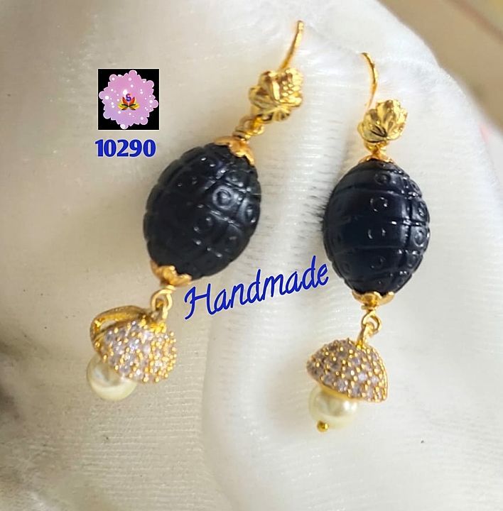 Handmade earrings uploaded by business on 8/18/2020