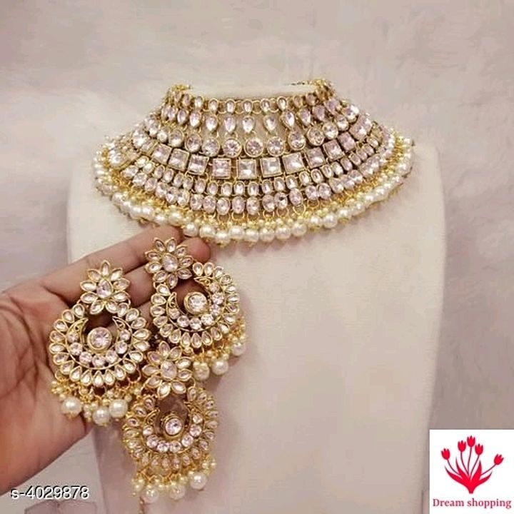 Bridal jewelry set uploaded by business on 8/18/2020