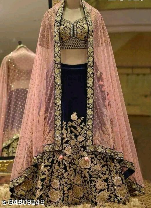 Pretty lehenga uploaded by Reah callection on 7/2/2021