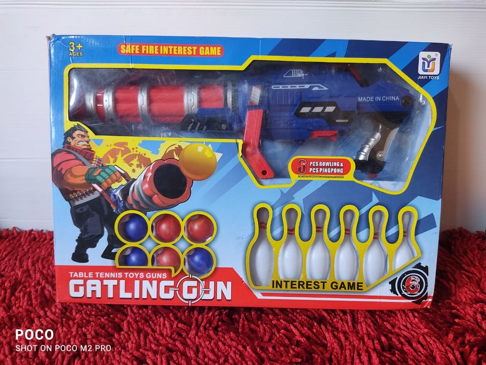 Kids Gatling gun toy uploaded by Alok Kumar on 7/2/2021