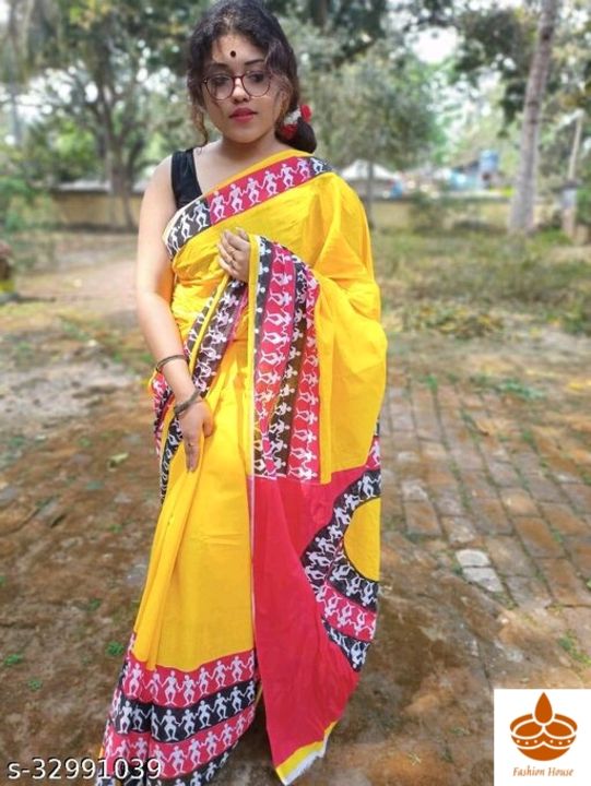 Cotton saree uploaded by business on 7/2/2021