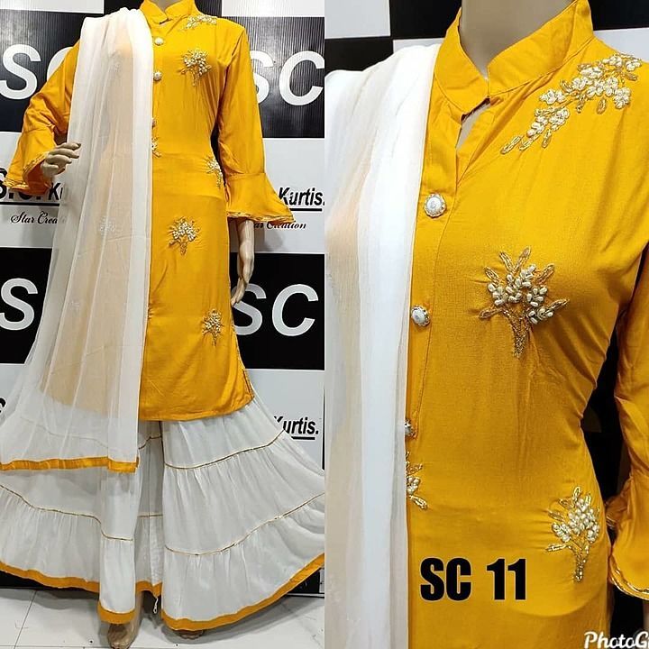 Post image We are manufacture of sc kurtis wholesalers reseller and retailer whatsaap me for daily update +919870299376