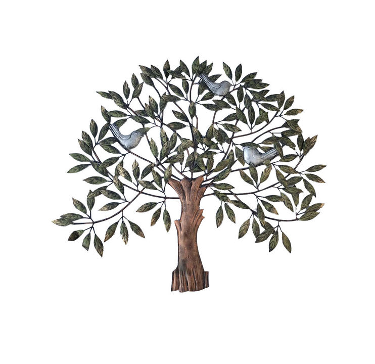 Beautiful tree with sitting bird wall Hanging Art Sculpture / Gift/ wall decor items

 uploaded by Craferia Export on 7/3/2021