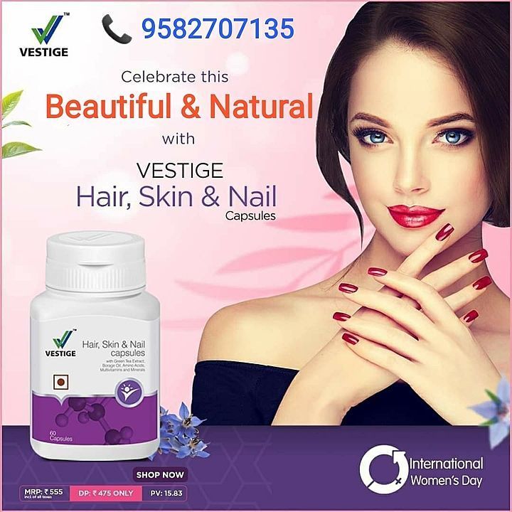 Vestige Hair, Skin & Nail Capsules uploaded by Gold spices and dry fruits on 8/19/2020