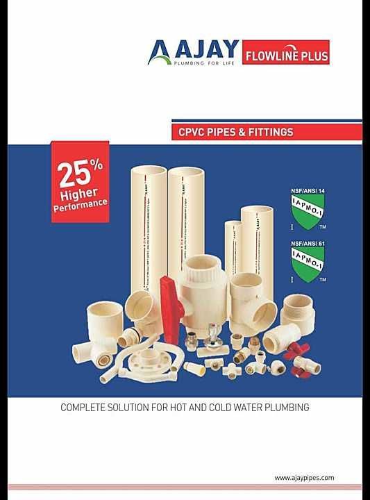 Cpvc pipes and fittings on 51% GST paid hurry up uploaded by Cpvc Upvc swr pipes and fittings on 8/19/2020