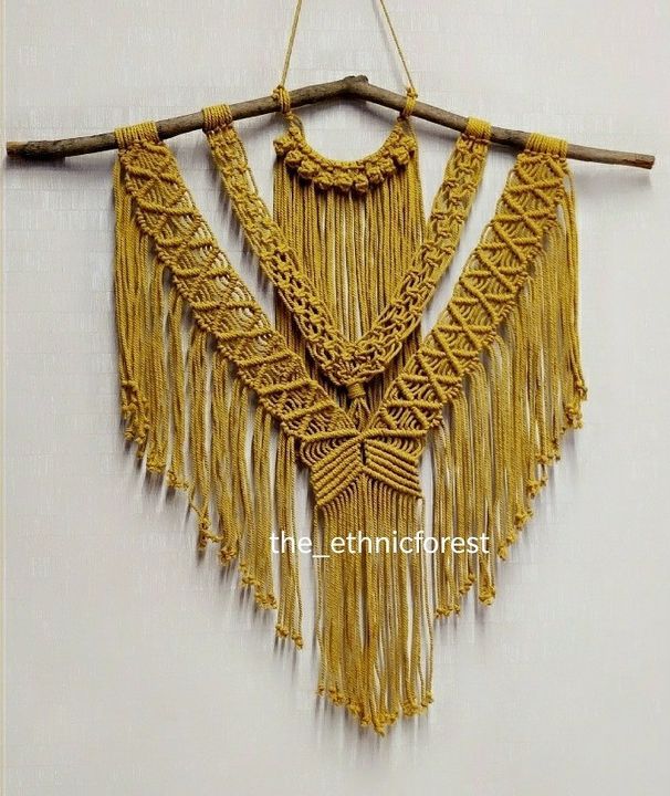 Macrame wall hanging uploaded by business on 7/3/2021
