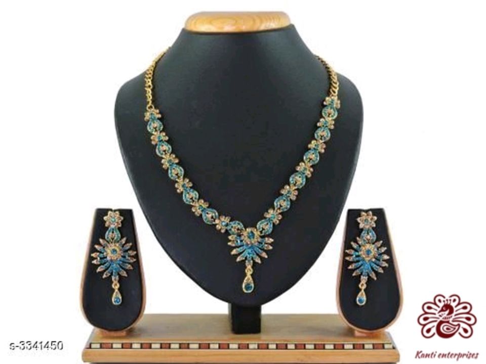 Elite stylish attractive alloy women's jewellery sets uploaded by business on 7/3/2021