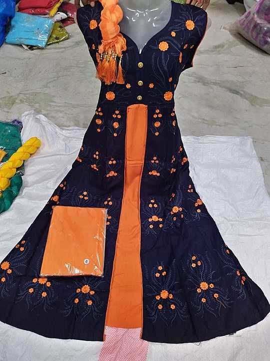 Reyon top🔥🔥
Full embroidery work🔥🔥
Top bottom shawl full set🍫🔥
Single set  uploaded by SelvaKarnith boutique  on 8/19/2020