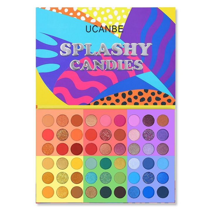 Ucanbe Splashy Candies Eyeshadow pallette uploaded by The Beauty Zone on 7/3/2021