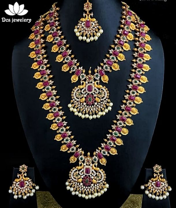 Ram parivar necklace chain combo set uploaded by Sowndaryam Collections DS96 on 7/4/2021