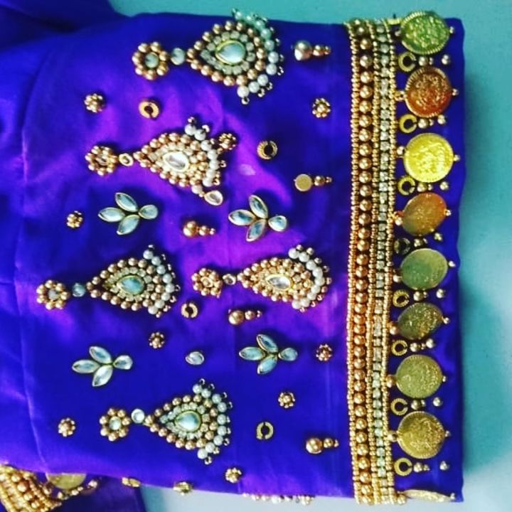 Aari embroidery uploaded by Nithya Sri on 7/4/2021