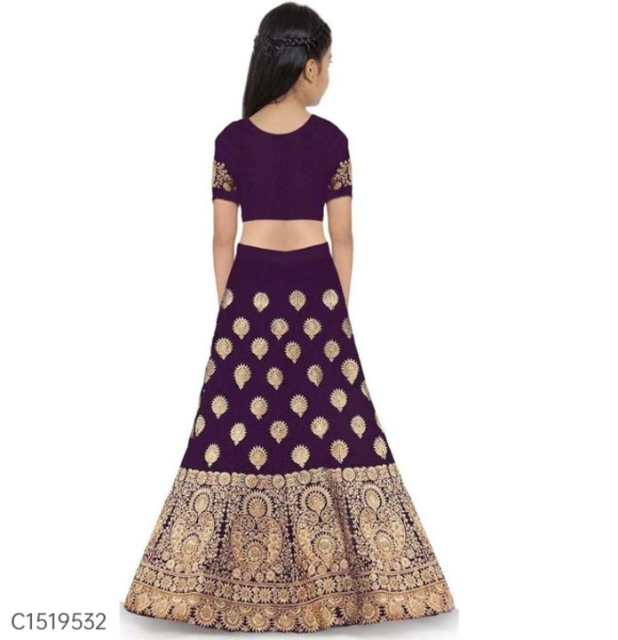 Kids Embroidered Lehenga Choli with Dupatta Sets uploaded by business on 7/4/2021