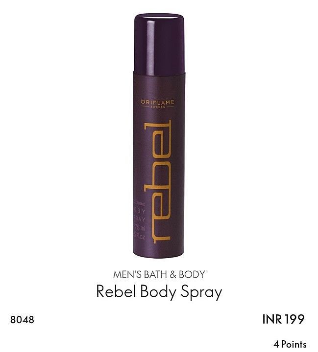 Men's body spray by oriflame uploaded by Alankar collections on 5/28/2020