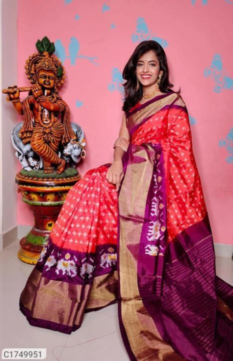 Delicate Digital Mill Print Linen Cotton Saree uploaded by Closet Rewind on 7/4/2021
