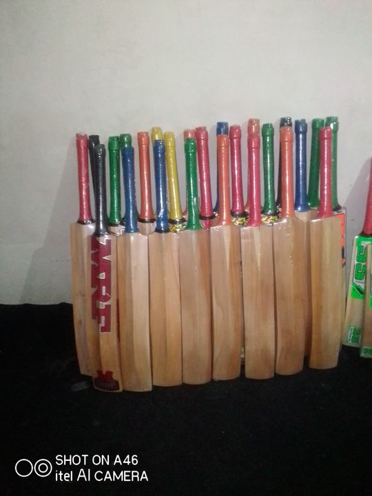 Leather bat uploaded by Cricket bat on 7/4/2021
