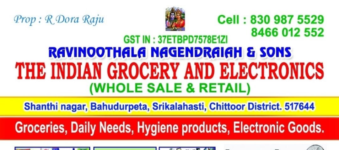 THE INDIAN GROCERY AND ELECTRONICS