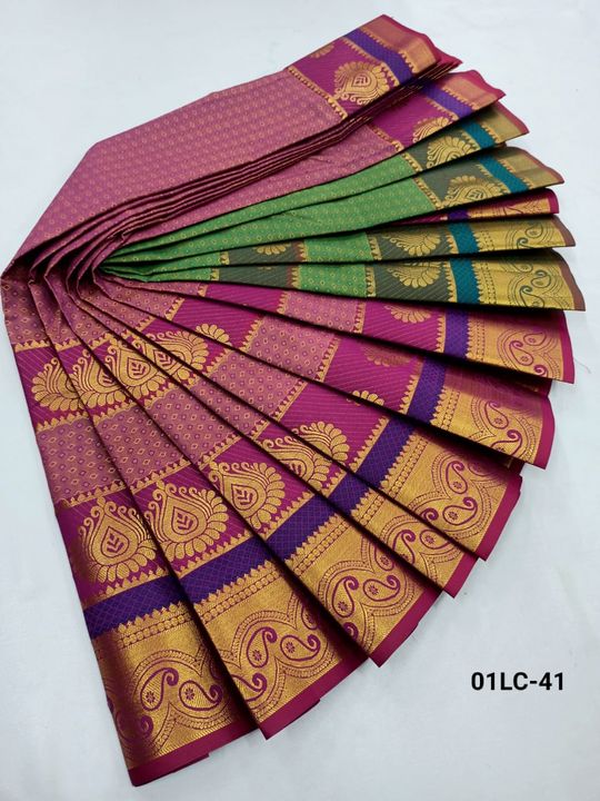 3D EMBOSE SEMI SILK COLLECTION_* uploaded by Sowndaryam Collections DS96 on 7/4/2021