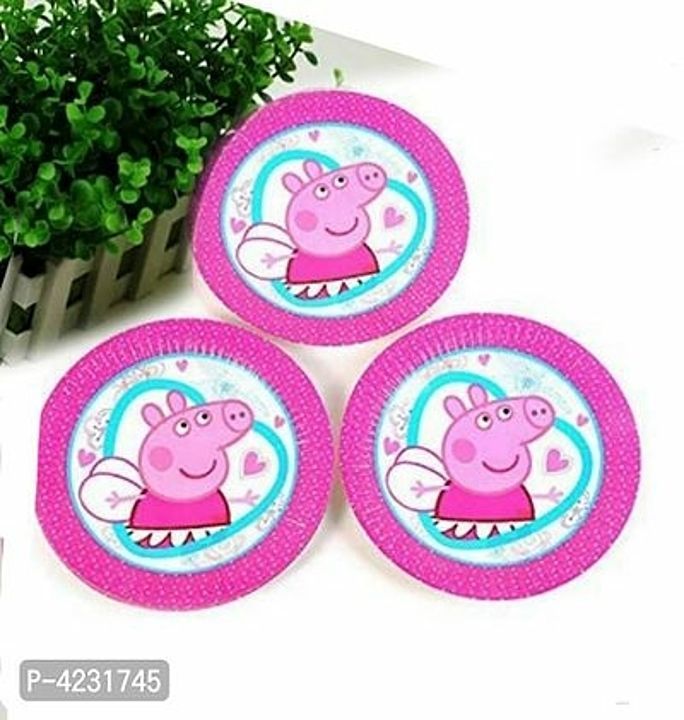 Pack Of 10 Disposable Paper Plates / Set for Perfect Themed Party

Within 6-8 business days However, uploaded by business on 8/19/2020