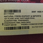 Business logo of Natural fresh export &imports