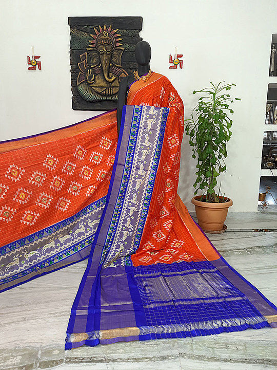 Pochampally sarees  uploaded by business on 8/19/2020