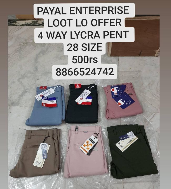 Ankle Pent's  uploaded by Payal Enterprise  on 7/4/2021
