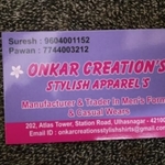 Business logo of Onkar Creations