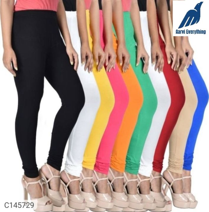 Women's Trendy Leggings Set of 10 uploaded by Aarvi Everything on 7/5/2021