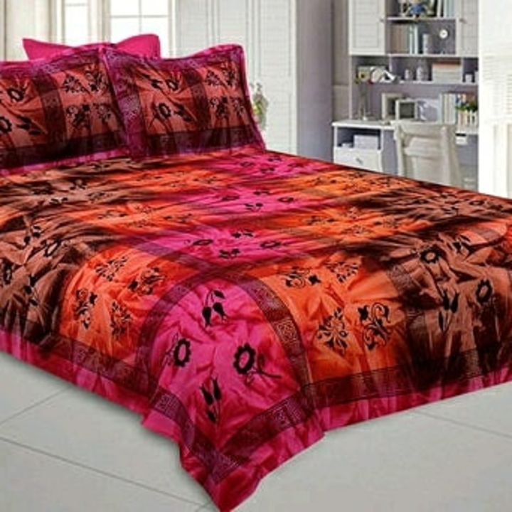 Product image with price: Rs. 650, ID: cotton-bedsheets-with-pillow-covers-8a146a26