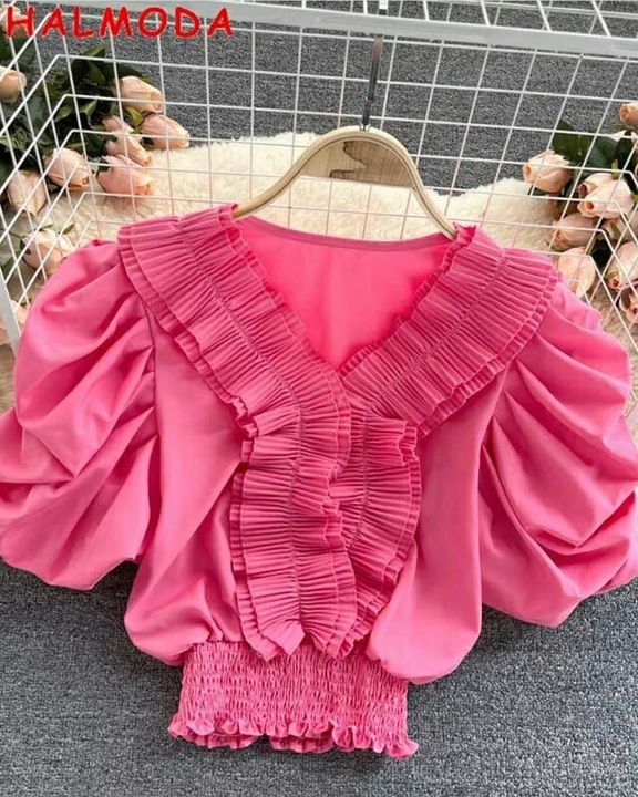 Stylish Pleated top uploaded by business on 7/5/2021