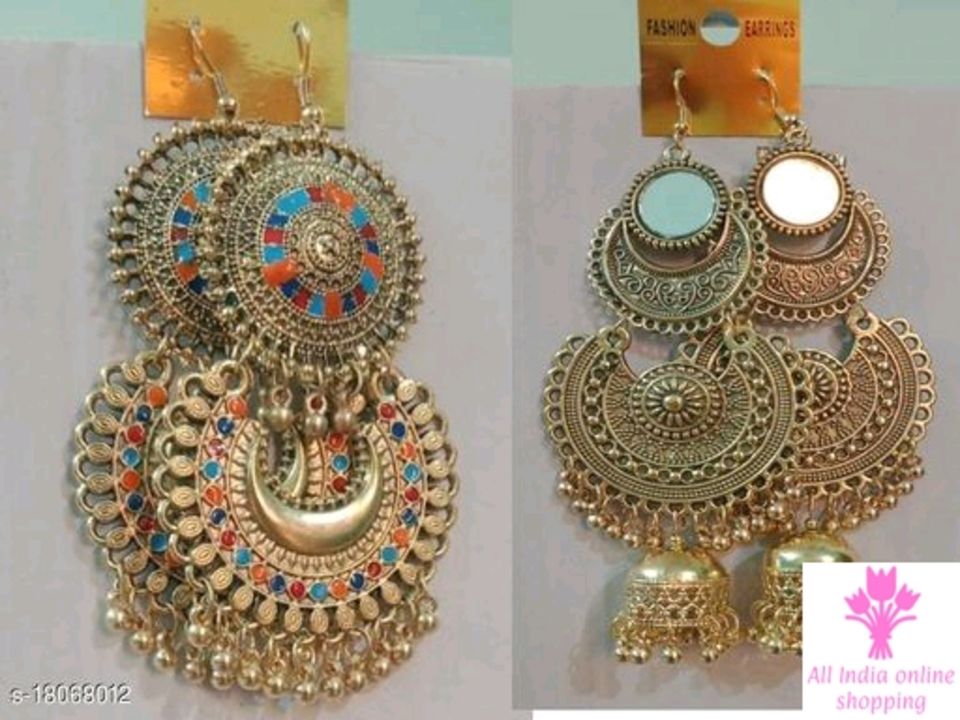 Unique Earrings uploaded by All india online shopping on 7/5/2021